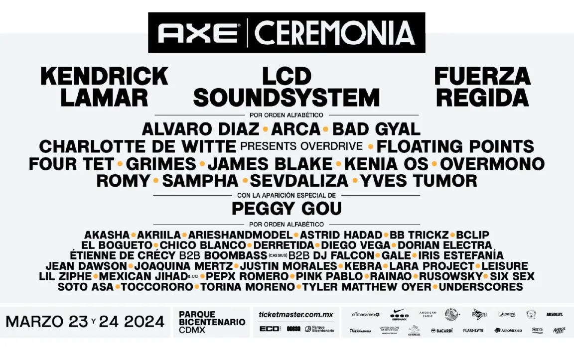 flyer axe ceremonia